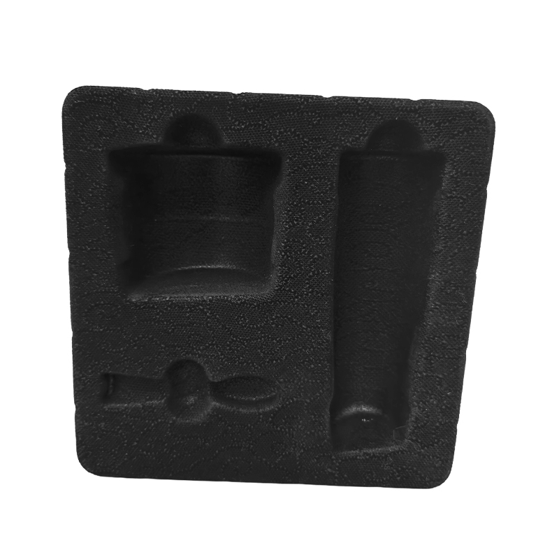 Cosmetic Flocking Pattern Blister